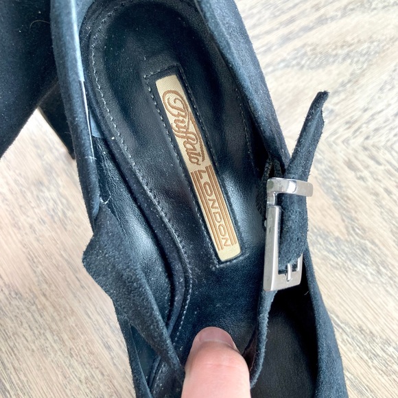 Buffalo London Mary Jane Pumps - Black - 36 - Picture 5 of 10